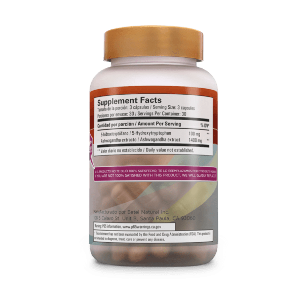 5-HTP 100mg cápsulas - Imagen 3