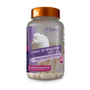 Suplemento alimenticio citrato de magnesio