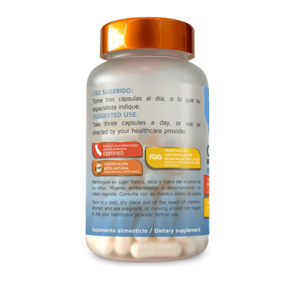 Colágeno Hidrolizado con vitamina C, resveratrol cápsulas - Imagen 2