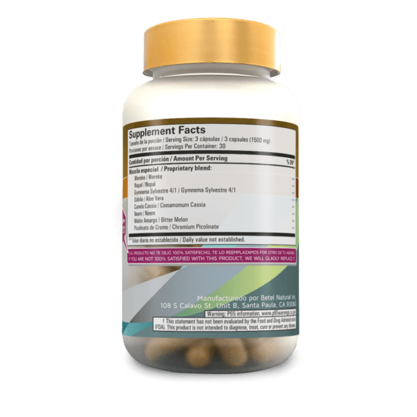 Diabetel cápsulas - Imagen 3