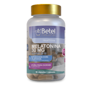 Melatonina 30mg con valeriana cápsulas