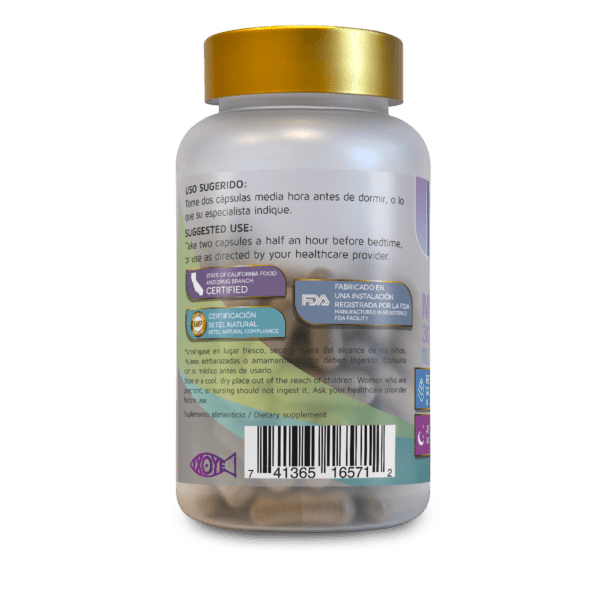 Melatonina 30mg con valeriana cápsulas - Imagen 2