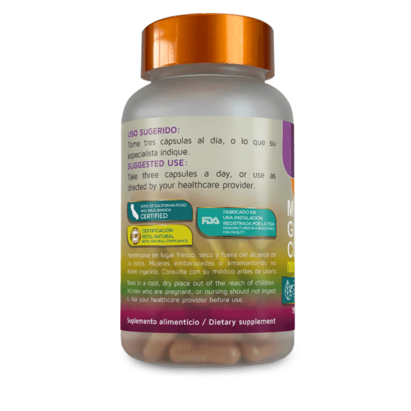Moringa Guanábana & Cúrcuma Orgánico cápsulas - Imagen 2