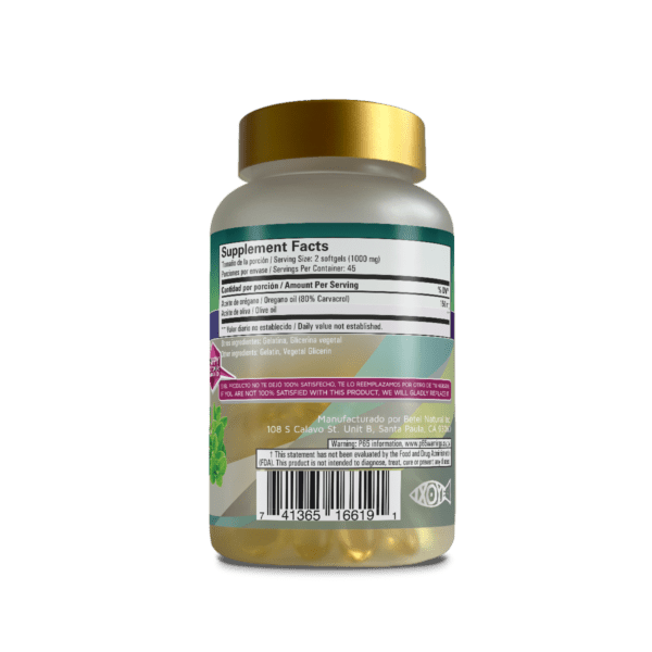 Orégano Softgel - Imagen 3