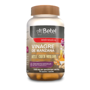 Vinagre de Manzana con Cúrcuma & Jengibre cápsulas