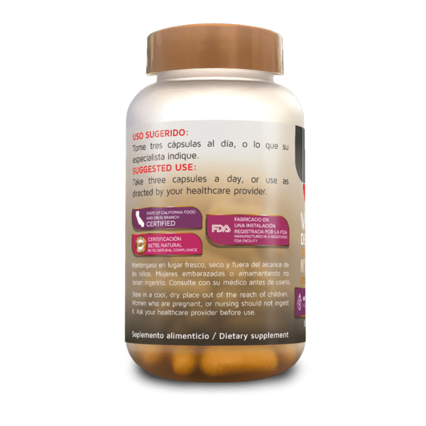Vinagre de Manzana con Cúrcuma & Jengibre cápsulas - Imagen 2