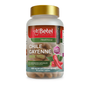 Chile Cayenne cápsulas