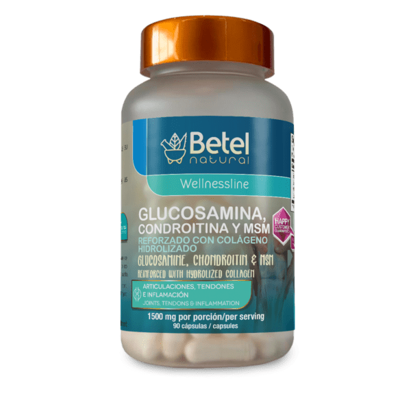 Glucosamina, Condroitina y MSM  cápsulas