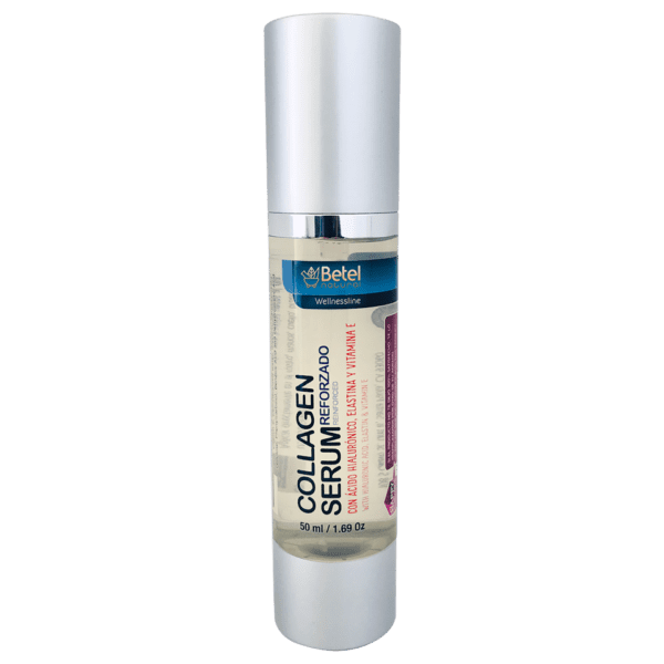 Colágeno (Suero) con Acido Hialuronico, Elastina y Vitamina E 1.69 Oz