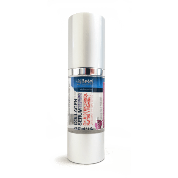 Colágeno (Suero)  con Acido Hialuronico, Elastina y Vitamina E 1 Oz
