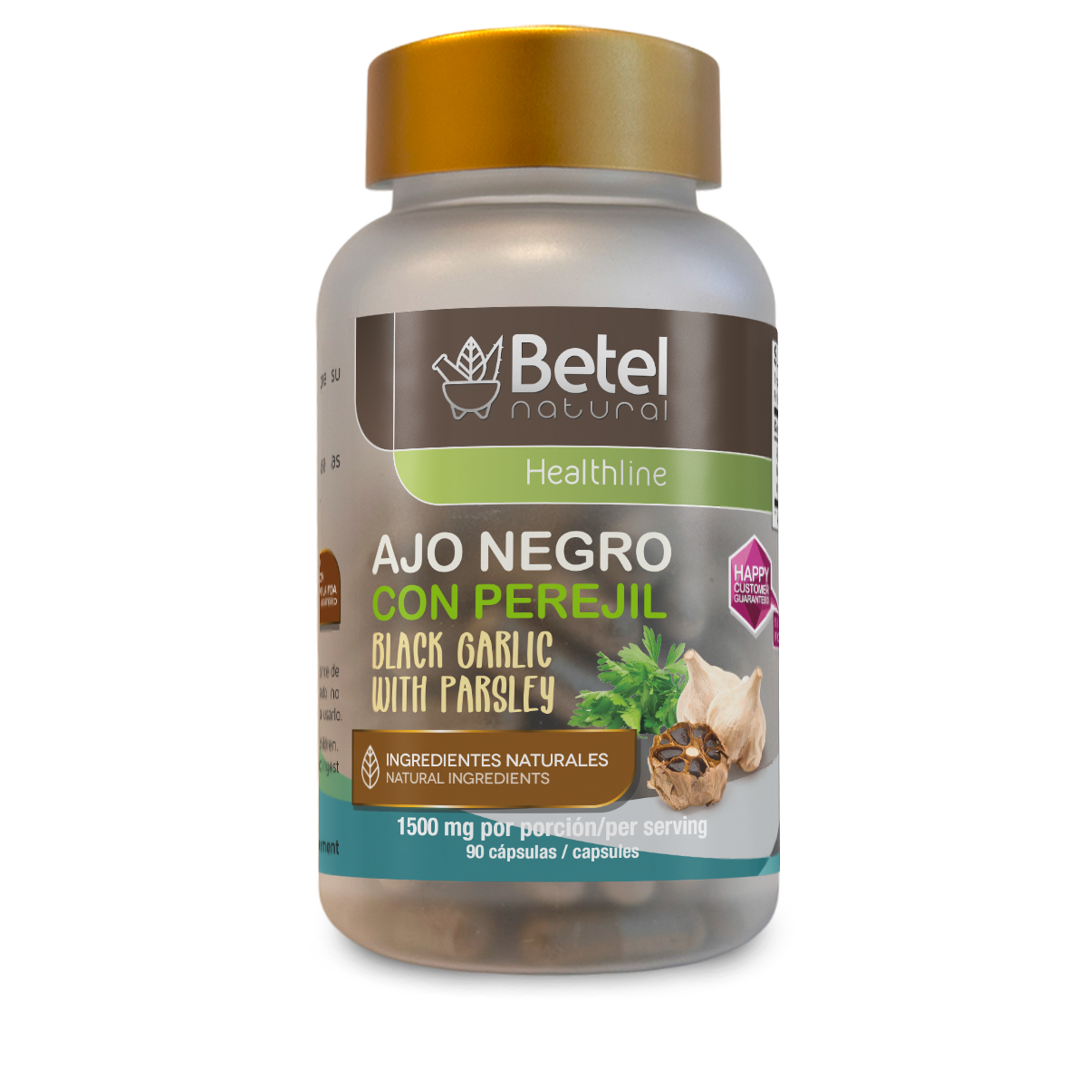 Ajo Negro con Perejil  cápsulas