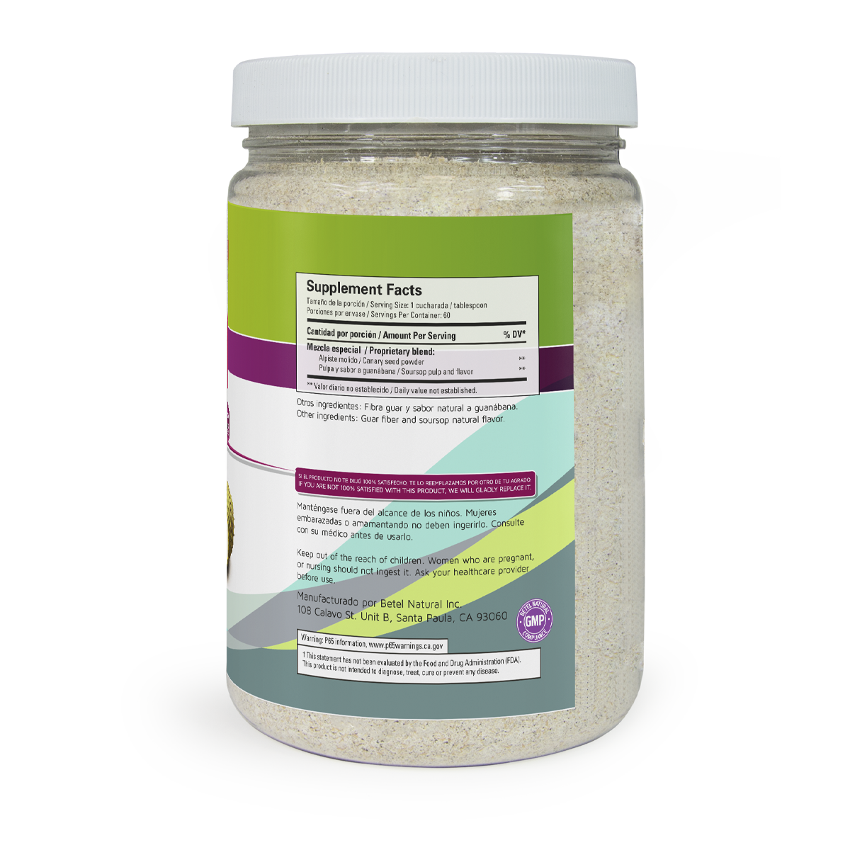 Alpiste sabor Guanábana  polvo - Imagen 3