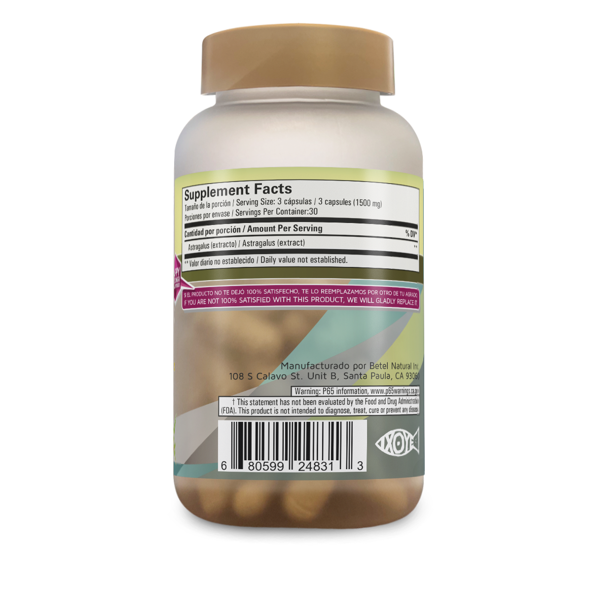 Astragalus cápsulas - Imagen 3