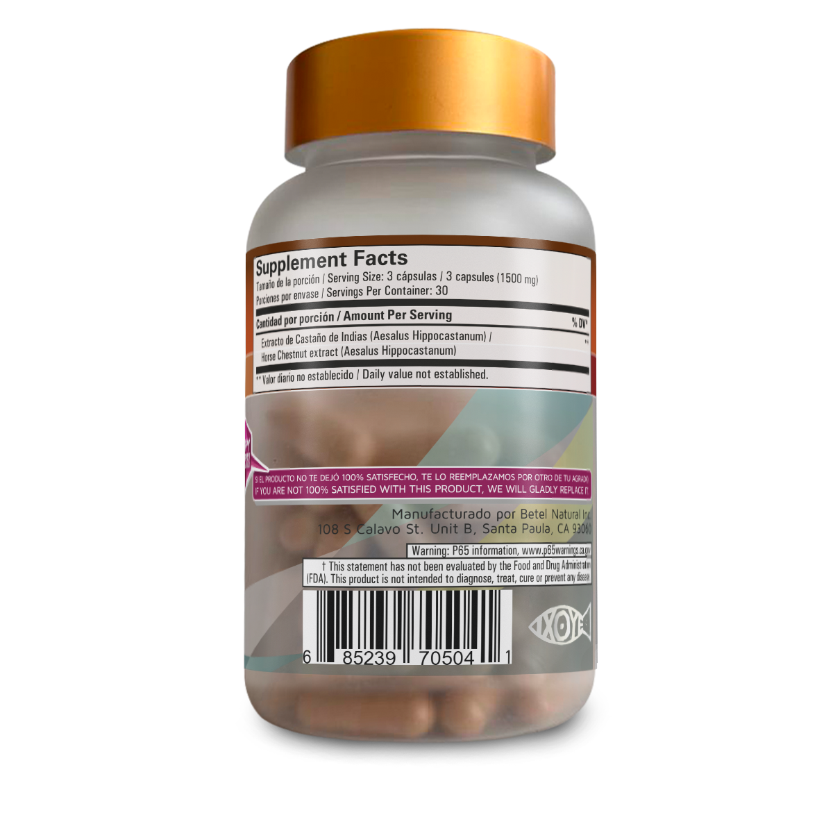 Castaño de Indias cápsulas - Imagen 3