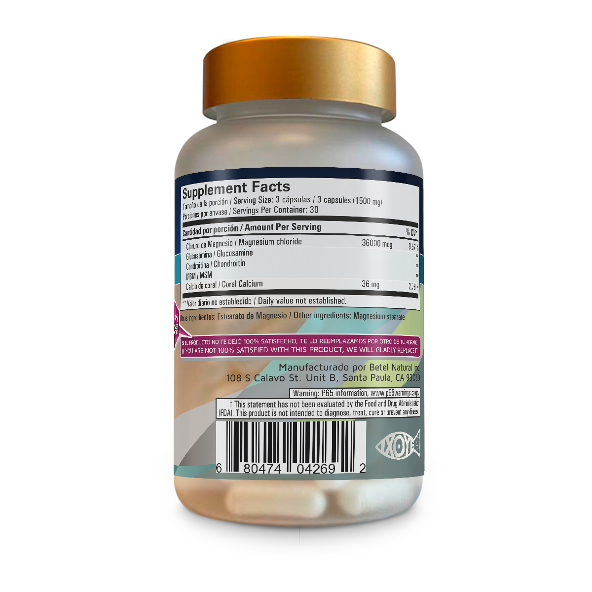 Cloruro de Magnesio Plus cápsulas - Imagen 3