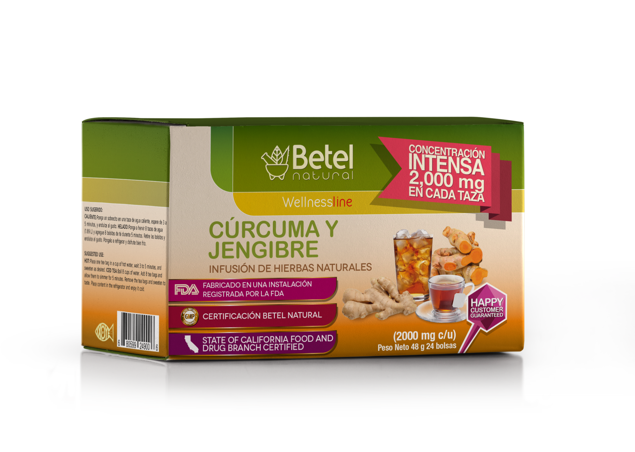 Cúrcuma y Jengibre Te