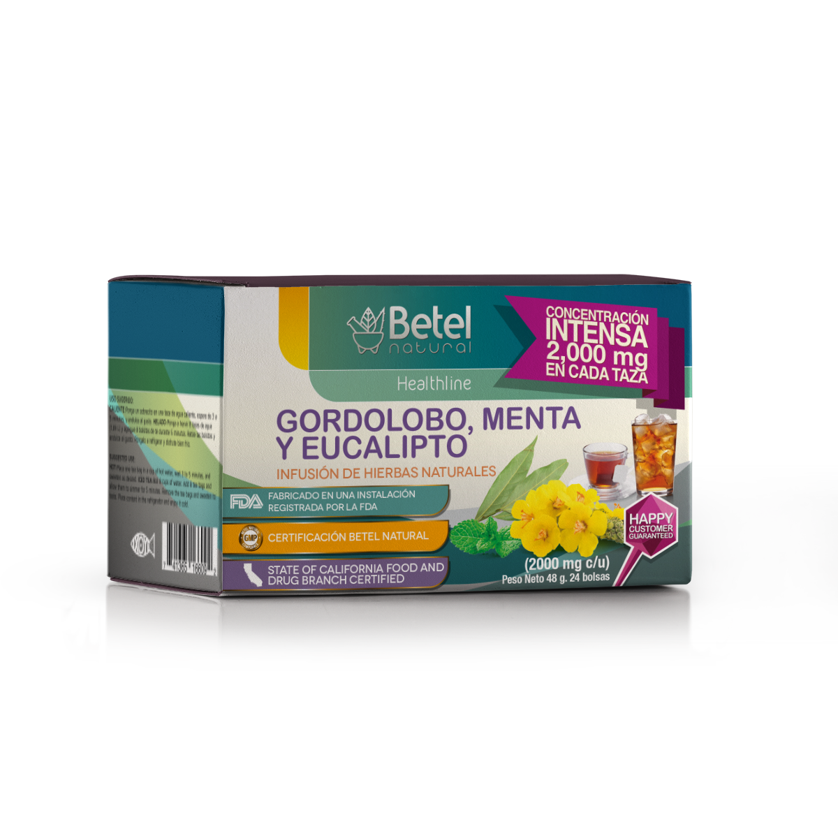 Gordolobo, Menta y Eucalipto Te