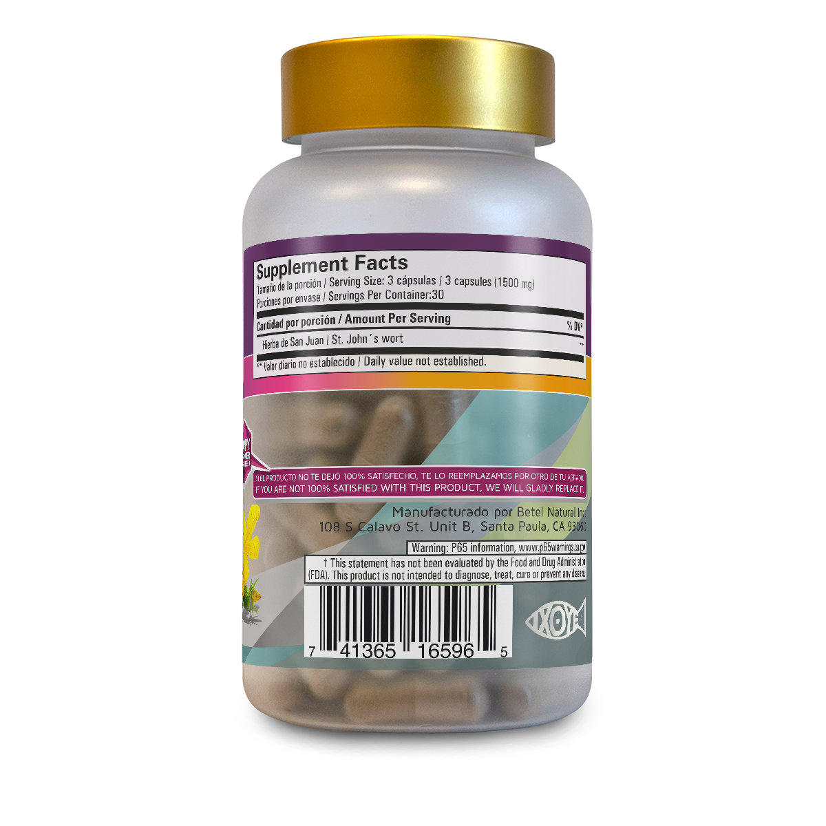 Hierba de San Juan cápsulas - Imagen 3