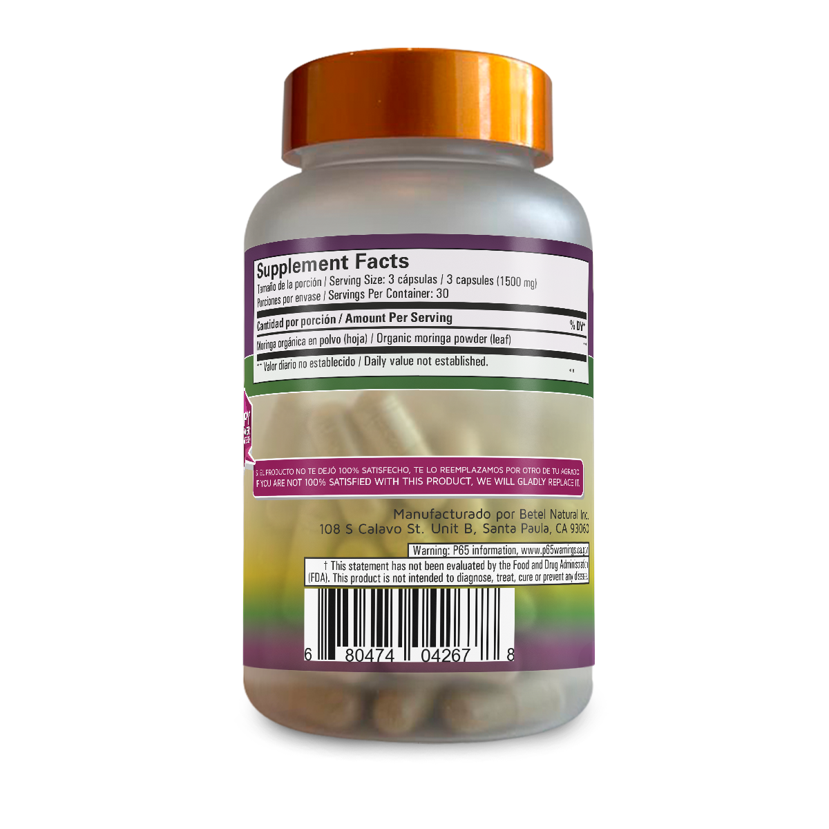 Moringa Orgánico cápsulas - Imagen 3