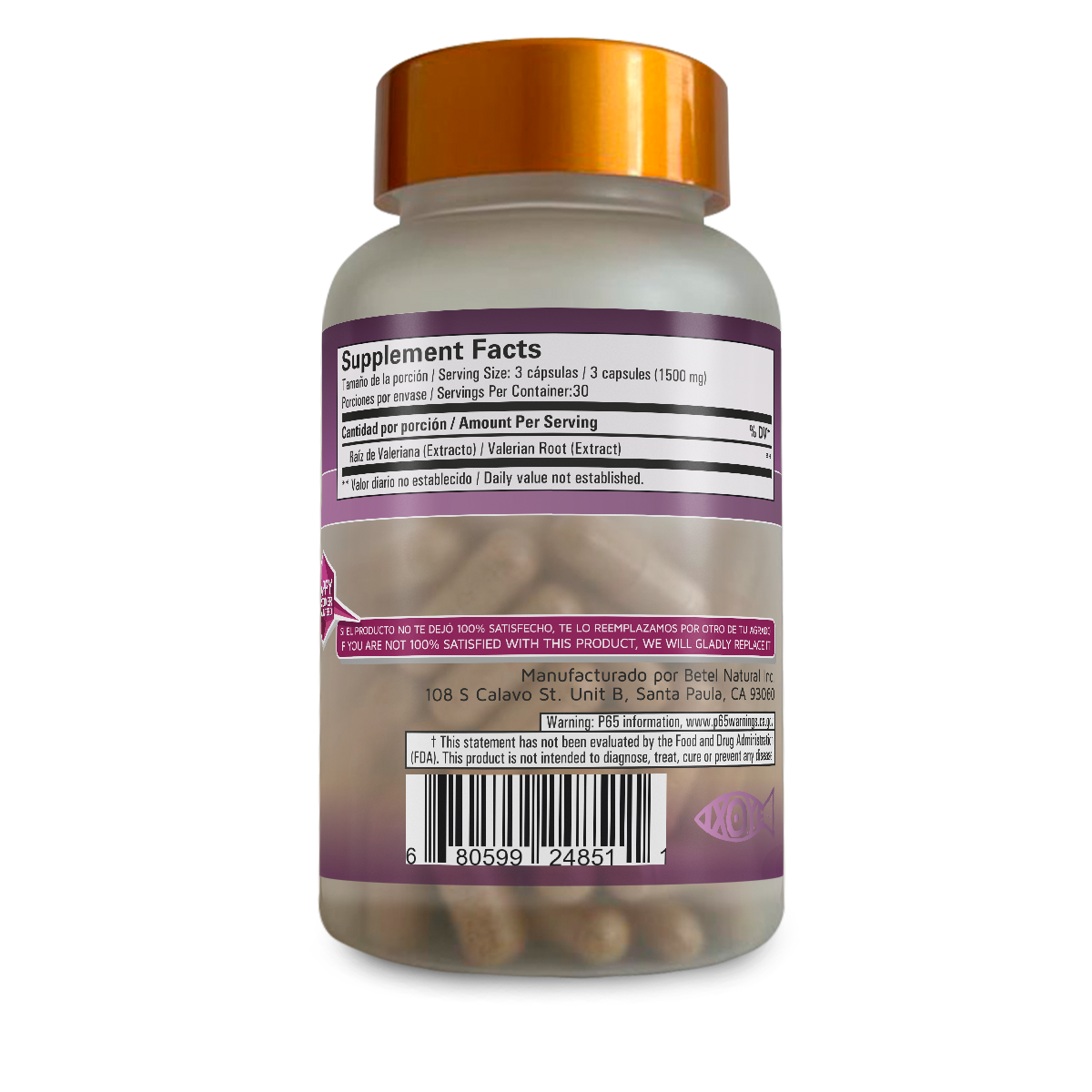 Valeriana cápsulas - Imagen 3
