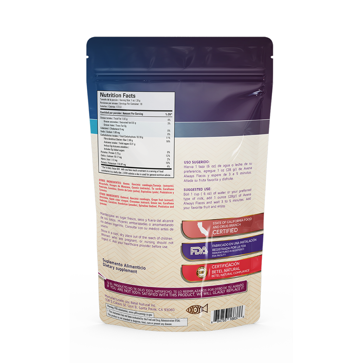 Always Flacos Avena - Imagen 2