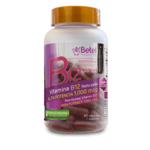 Vitamina B12 con Betabel cápsulas