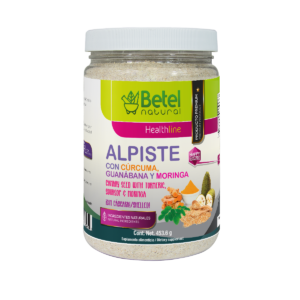 Alpiste con Cúrcuma, Moringa & Guanábana polvo