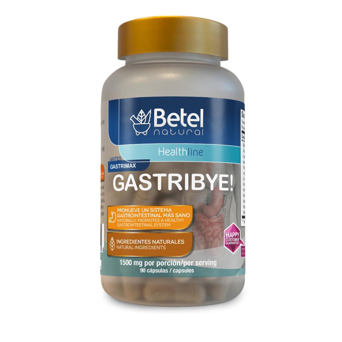 GastriBye_caps_frente Gastribye! cápsulas - Imagen 1