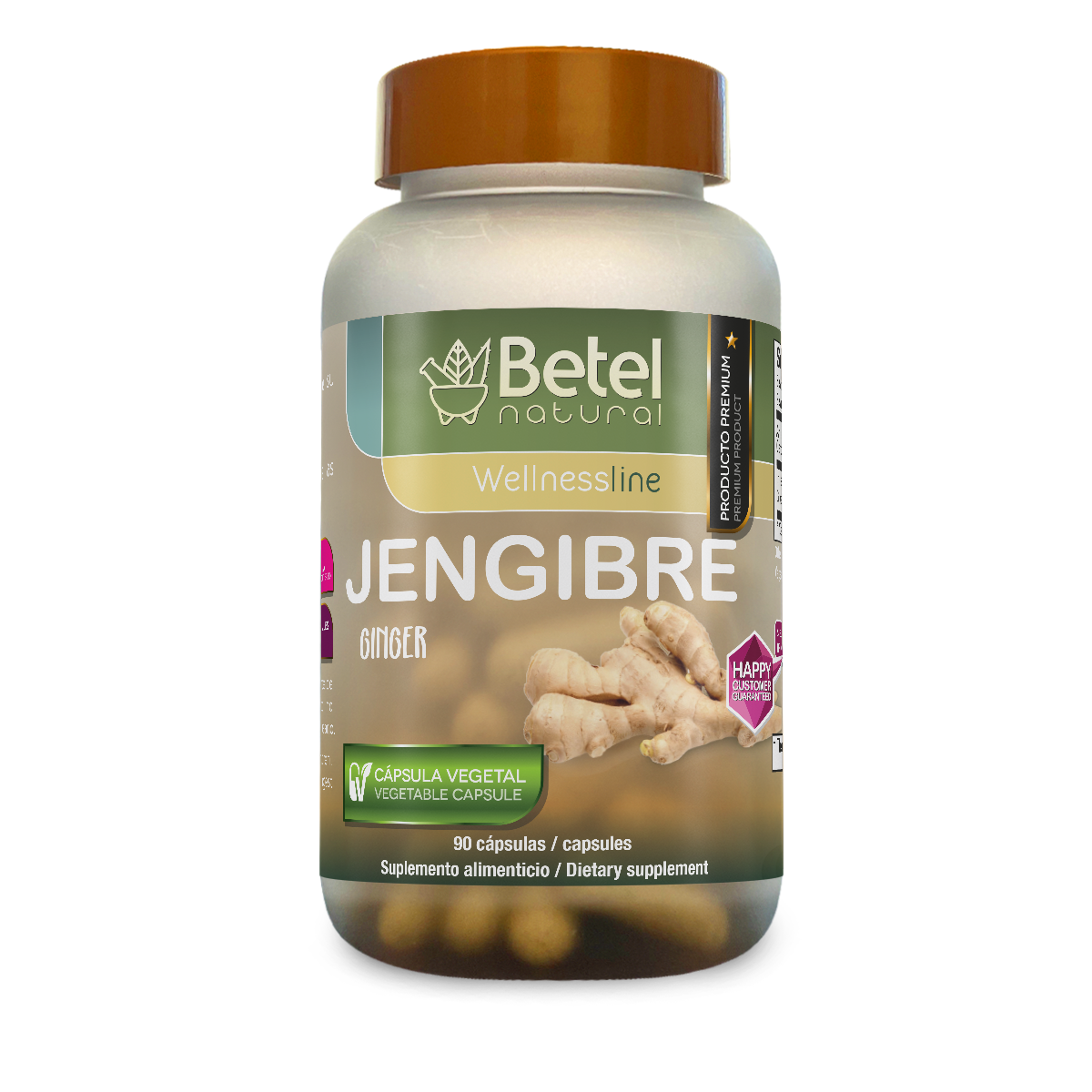 Jengibre cápsulas