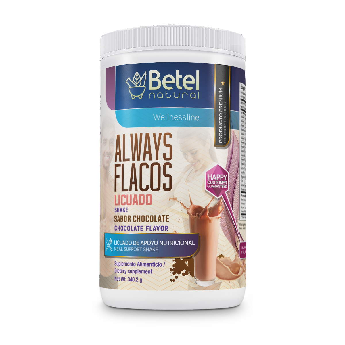 Always_Flacos_Chocolate-1 Always Flacos Licuado Sabor Chocolate - Imagen 1